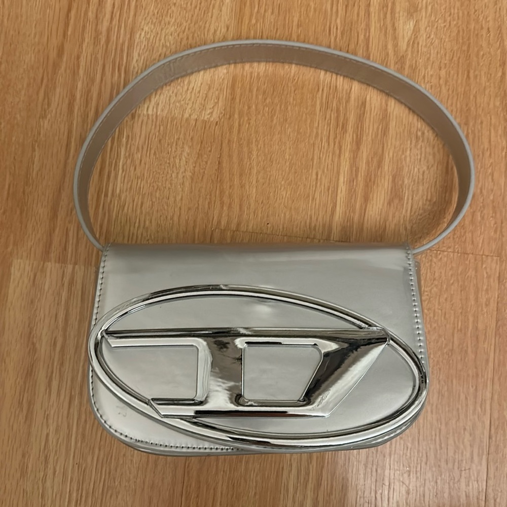Silver Shoulder Bag